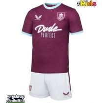 Burnley Replica Home Minikit 2025-26 Short Sleeve (+ pants)
